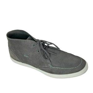 Lacoste Gray Chukka Boots